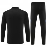 Njemačka Sweatshirt Za Trening Četvrt-Zip 2024-25 Crna
